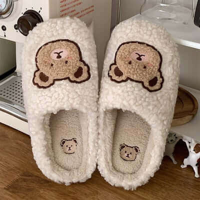 Adorable Animal Slippers for Women & Girls - Cozy & Fun