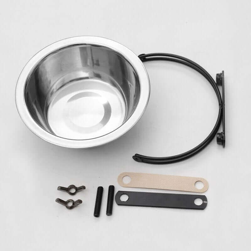 Elegant Stainless Steel Dog Bowl: Luxurious Dining for Your Furry Companion