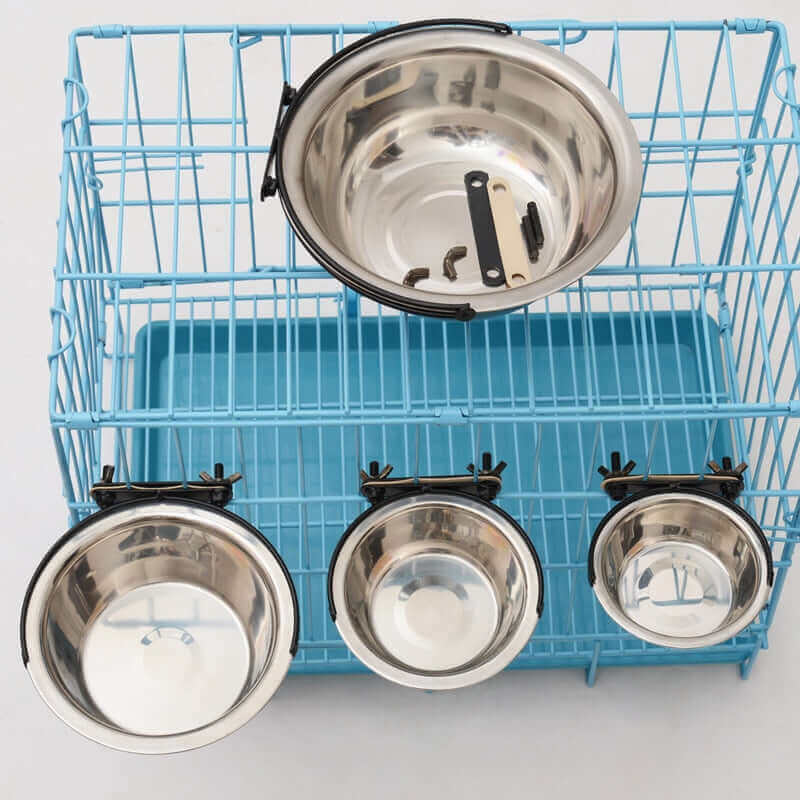 Elegant Stainless Steel Dog Bowl: Luxurious Dining for Your Furry Companion