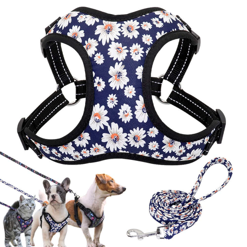 Say Goodbye to Pulling: Nylon Dog Harness for Stress-Free Walks