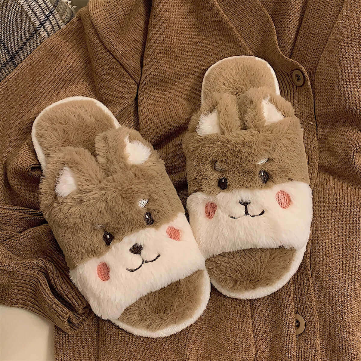 Adorable Animal Slippers for Women & Girls - Cozy & Fun