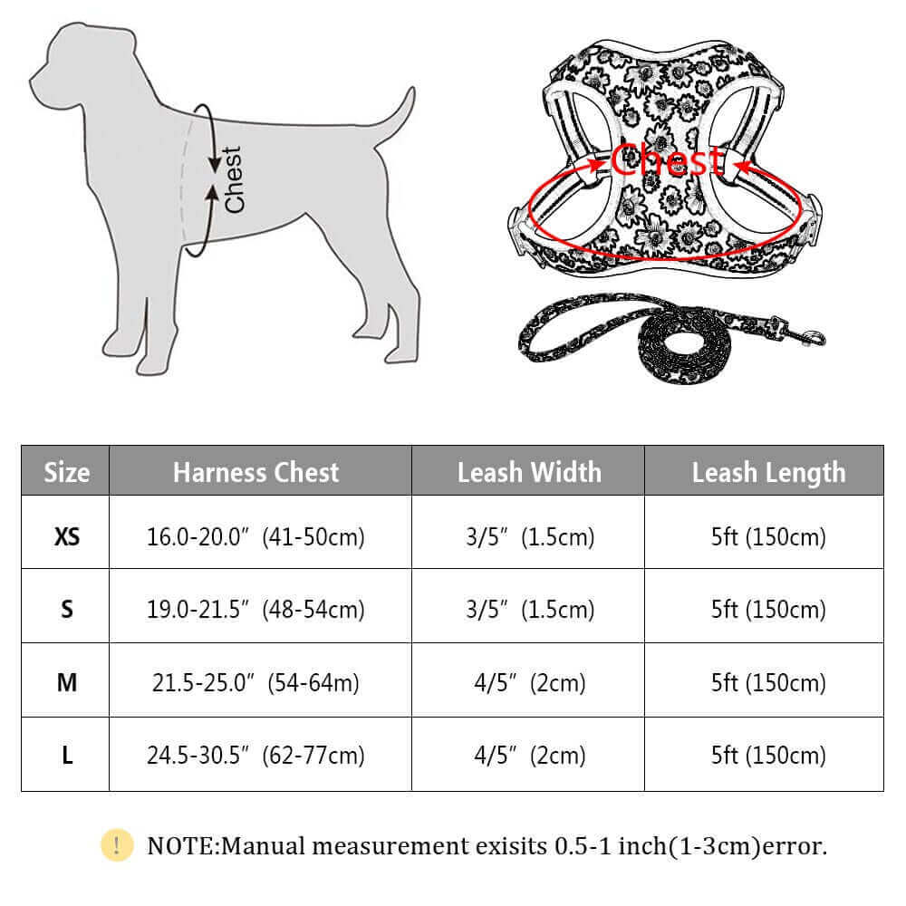 Say Goodbye to Pulling: Nylon Dog Harness for Stress-Free Walks