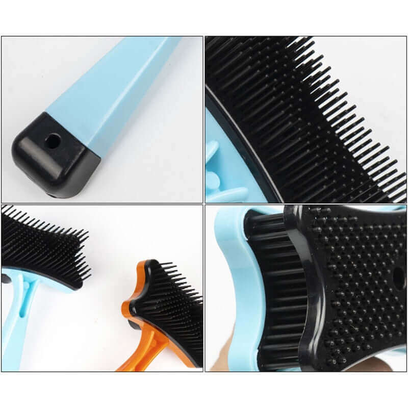 3 - colors plastic brush for household cleaning