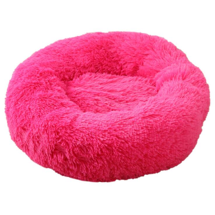 Long Plush Pet Cushion Bed For Restful Sleep