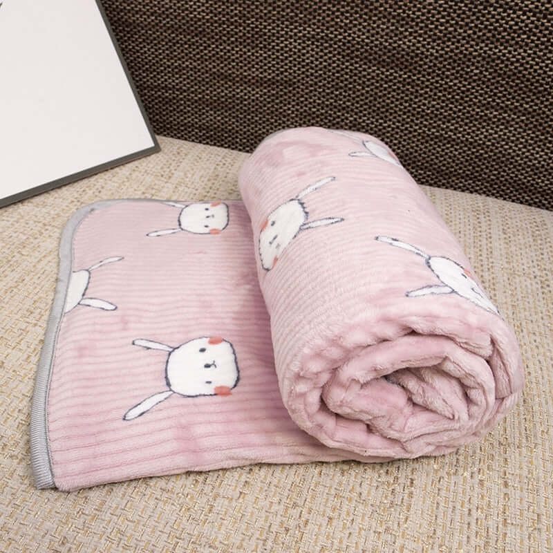 Soft Plush Dog Blanket, Idea For Winter