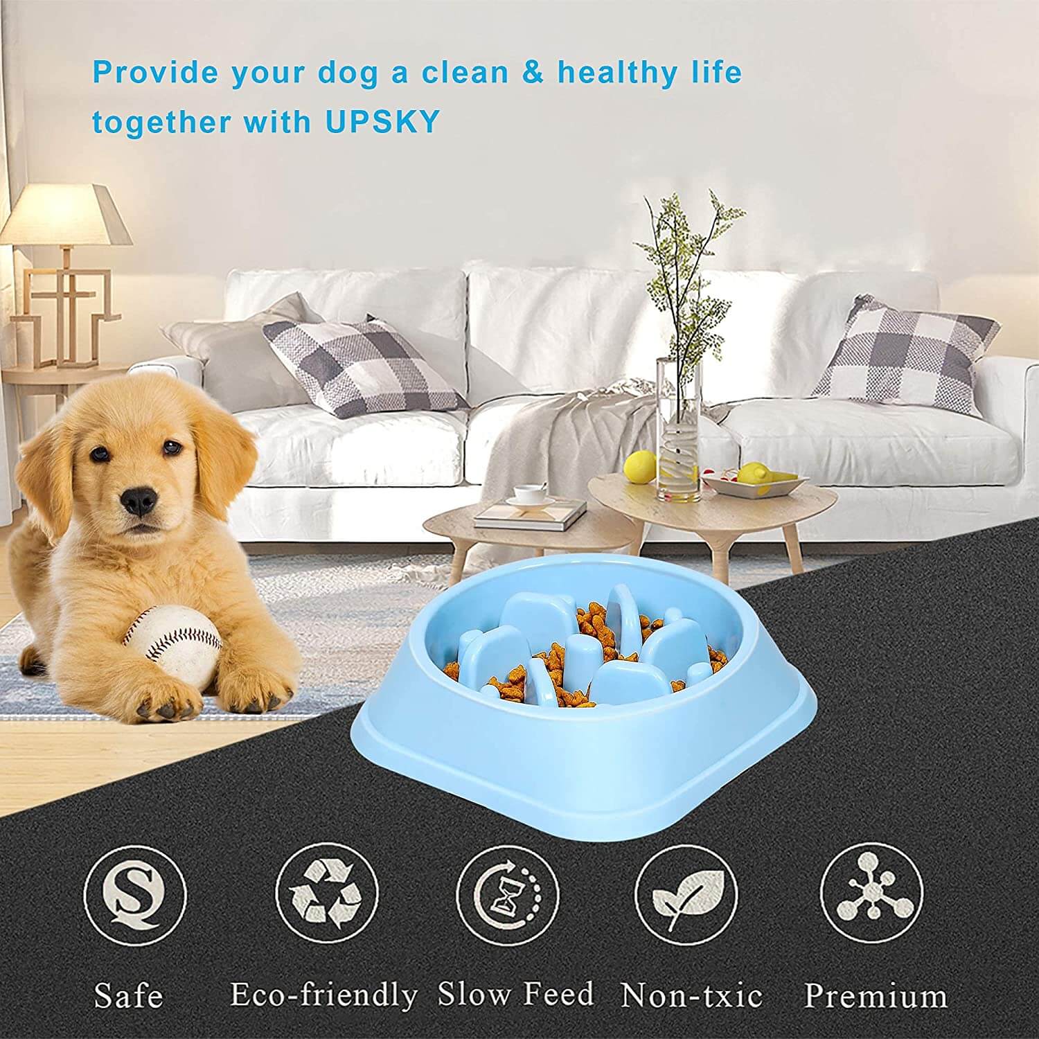 Compact Slow Feed Bowls: Essential Supplies for Healthier Puppy Meals