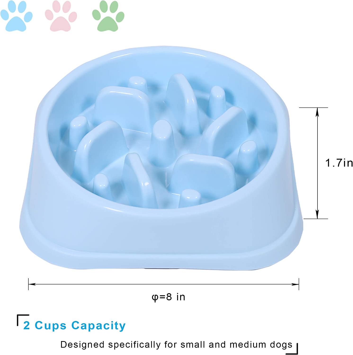 Compact Slow Feed Bowls: Essential Supplies for Healthier Puppy Meals