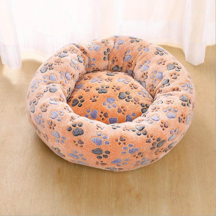 Long Plush Pet Cushion Bed For Restful Sleep