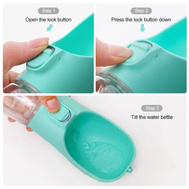 Fashionable Portable Water Cup: Essential Hydration Gear for Pet Lovers