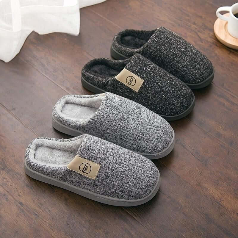 Ultimate Comfort: Men's Winter Fur Slippers for Chill Days