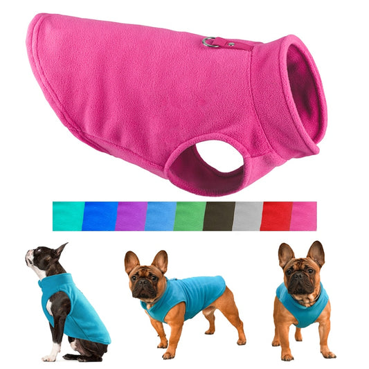 Every Day Fleece Cold Weather Vest for Small Dogs Winter .