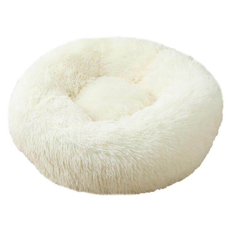 Long Plush Pet Cushion Bed For Restful Sleep